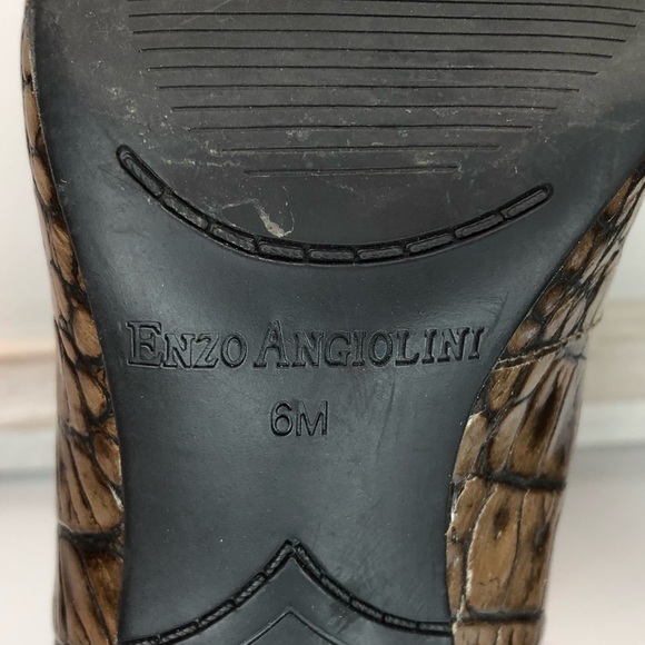 Enzo Angiolini Natia snake skin heels - Picture 7 of 10